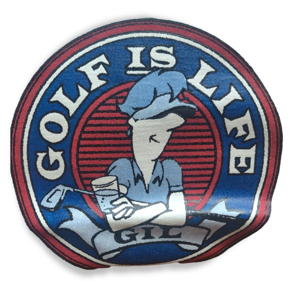 "Golf Is Life" T-shirt Men's Medium Gray Red Blue Ahead Athletics - Picture 4 of 5